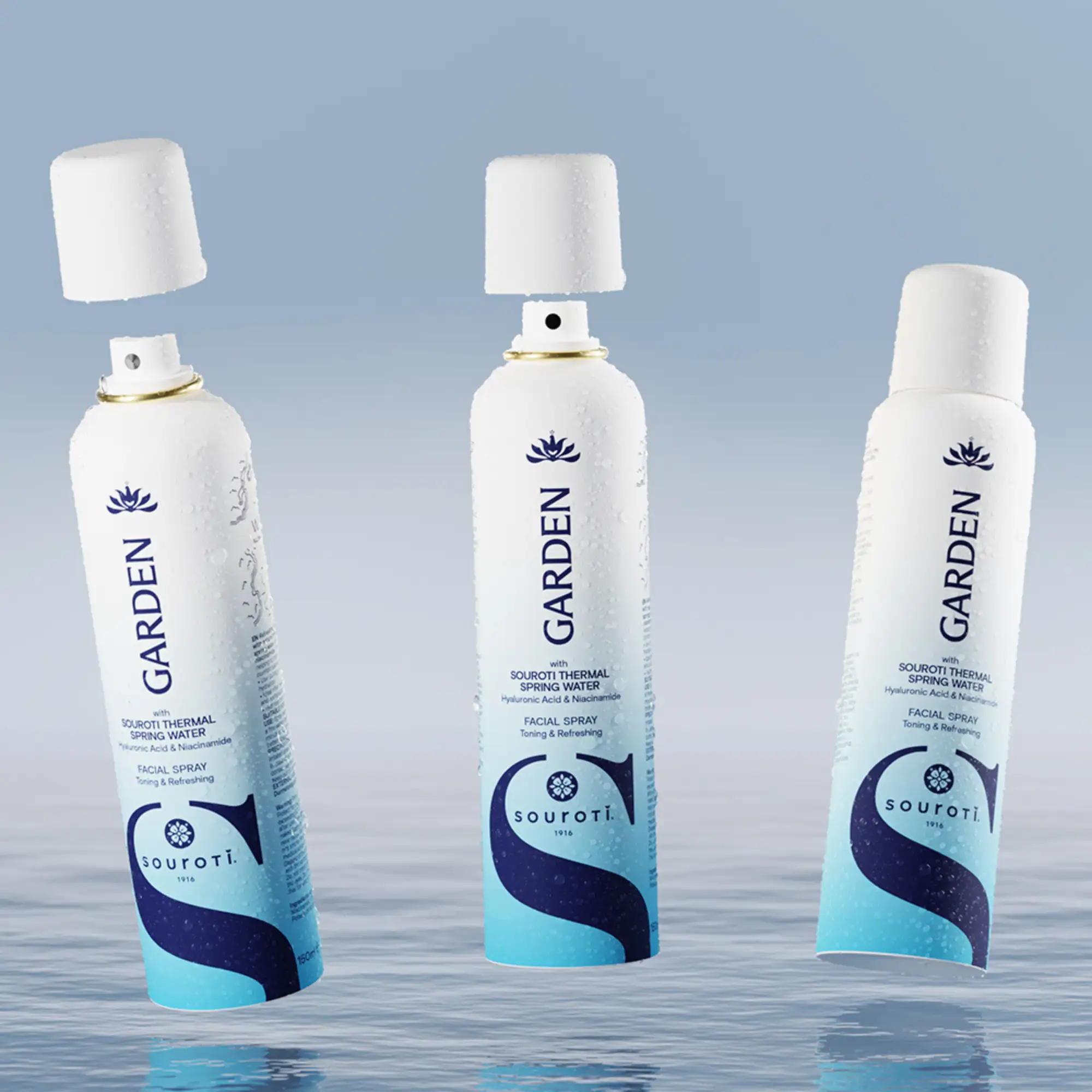 Garden x Souroti Thermal Spring Water Facial Spray 150ml - Image 2