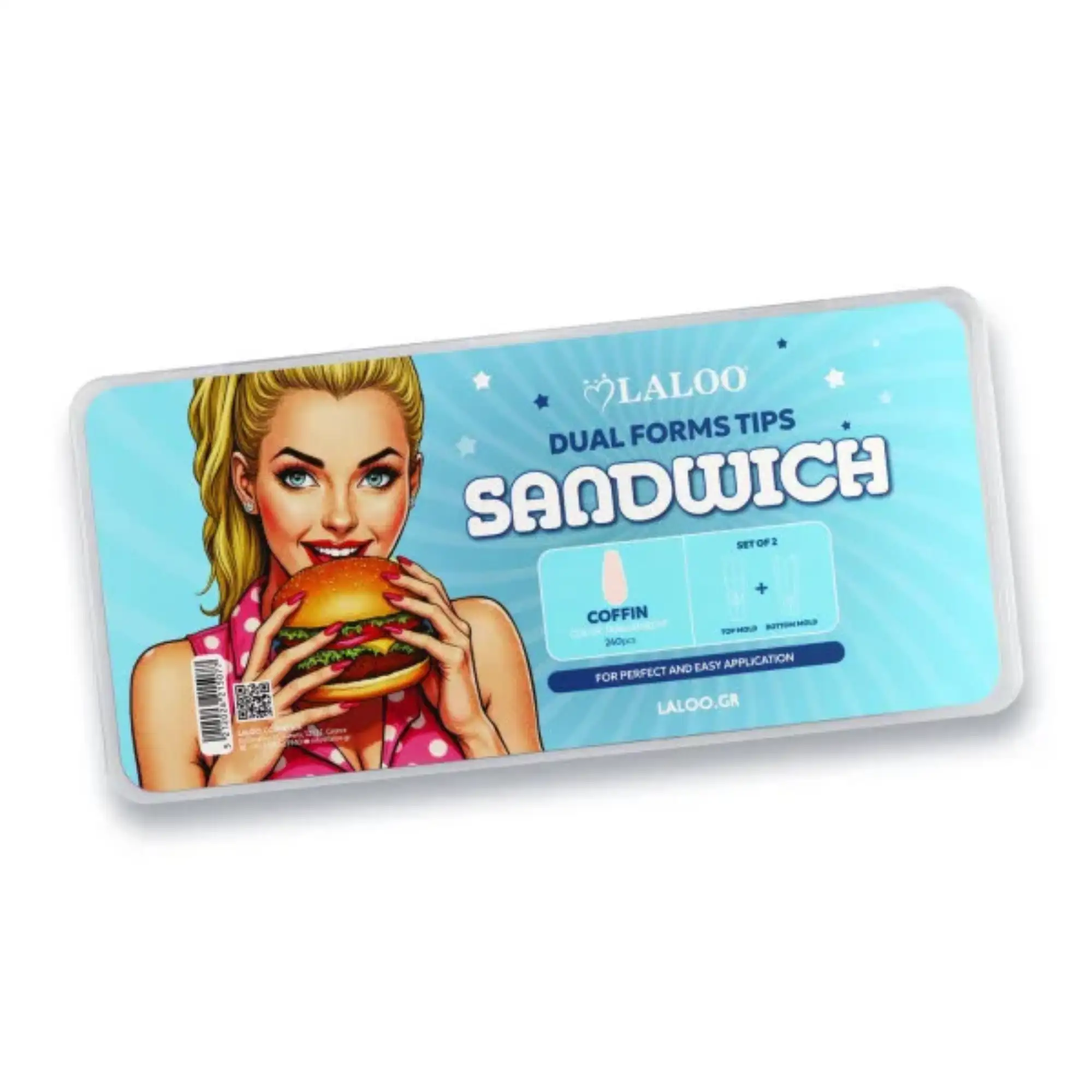 Laloo Sandwich Dual Forms Tips Coffin