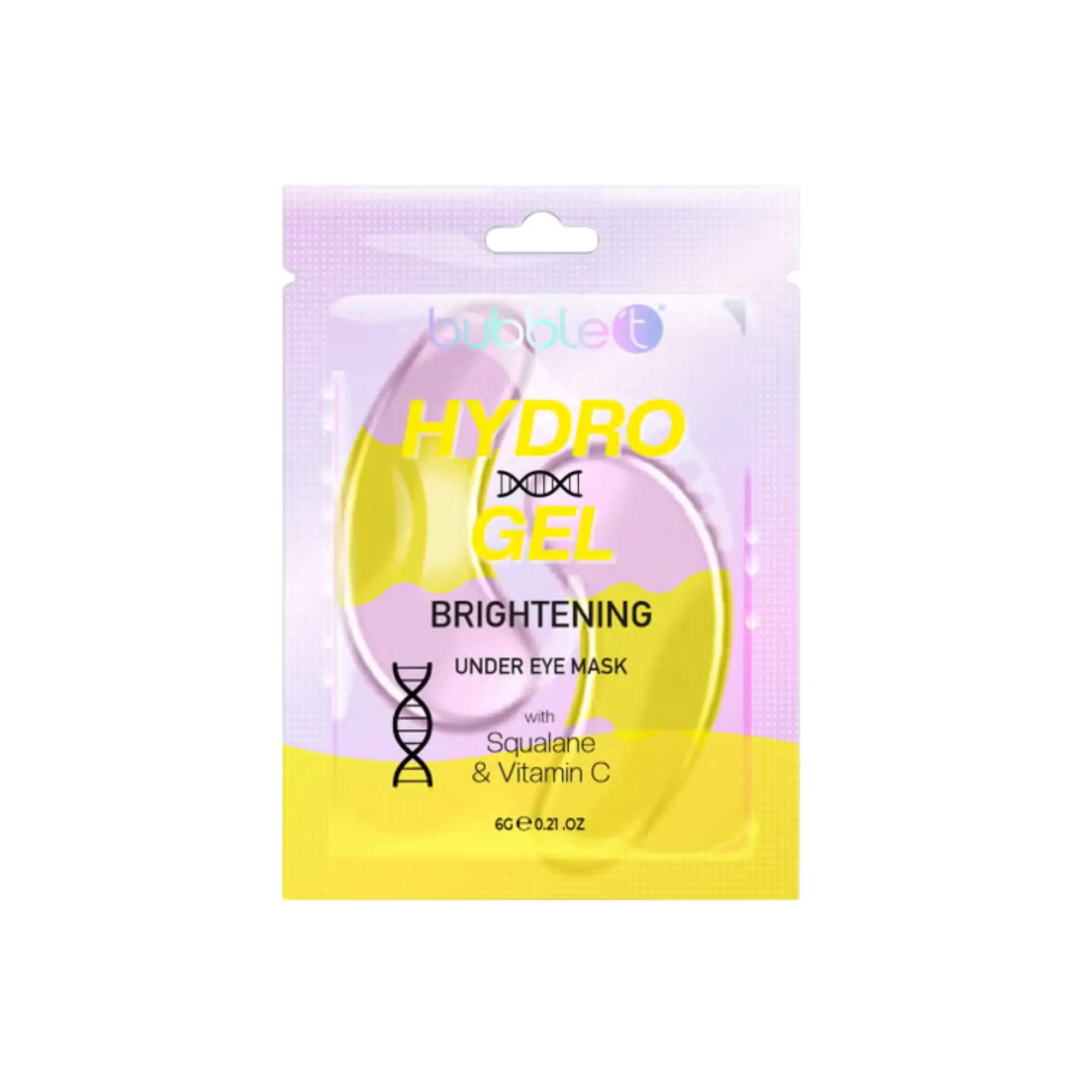 Bubble T Brightening Under Eye Hydro Gel Patches – Squalane & Vitamin C