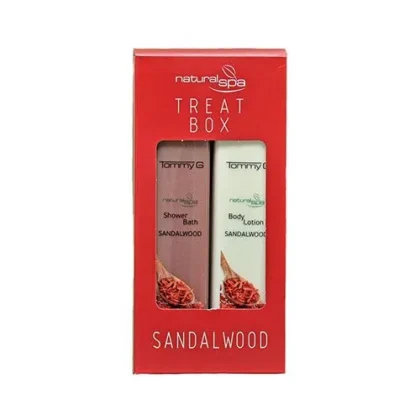 Tommy G Treat Box Natural Spa Sandalwood